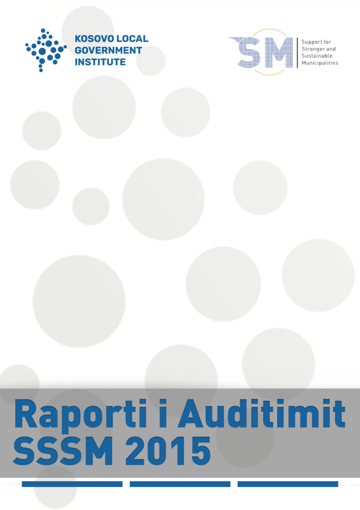 KLGI 2015 Raporti i Auditimit SSSM