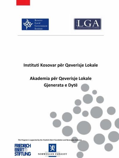 Instituti Kosovar për Qeverisje Lokale Akademia për Qeverisje Lokale Gjenerata e Dytë