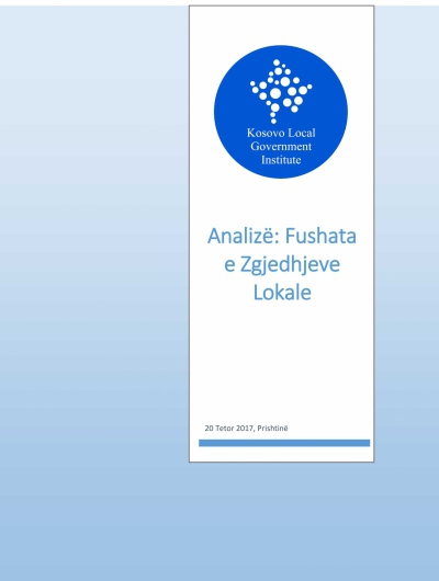 Read more about the article Analize: Fushata e Zgjedhjeve Lokale