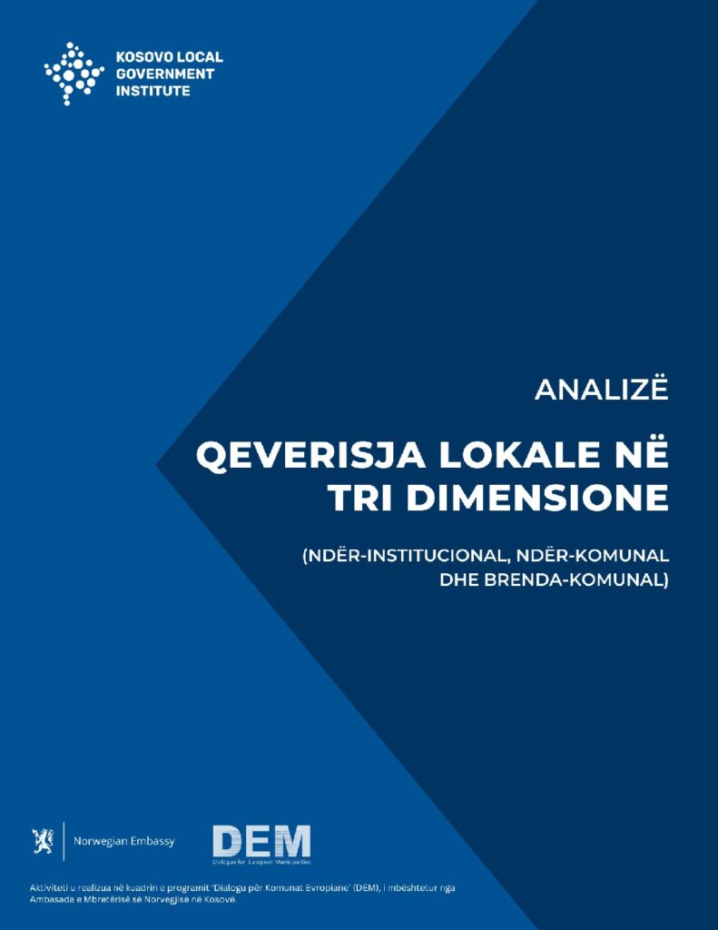 Analizë: Qeverisja Lokale në Tri Dimensione