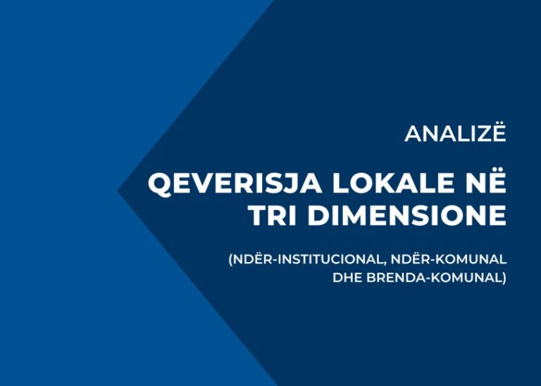 Read more about the article KLGI harton analizën për qeverisje lokale në tri dimensione