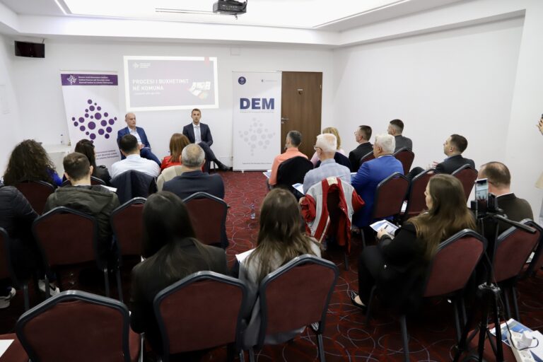 Read more about the article Instituti KLGI prezantoi analizën “Procesi i Buxhetimit në Komuna – qytetarët afër apo larg”