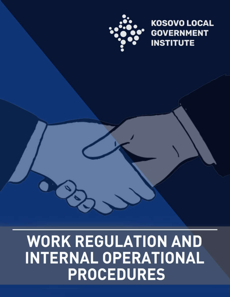 Work Regulation and Internal Operational Procedures