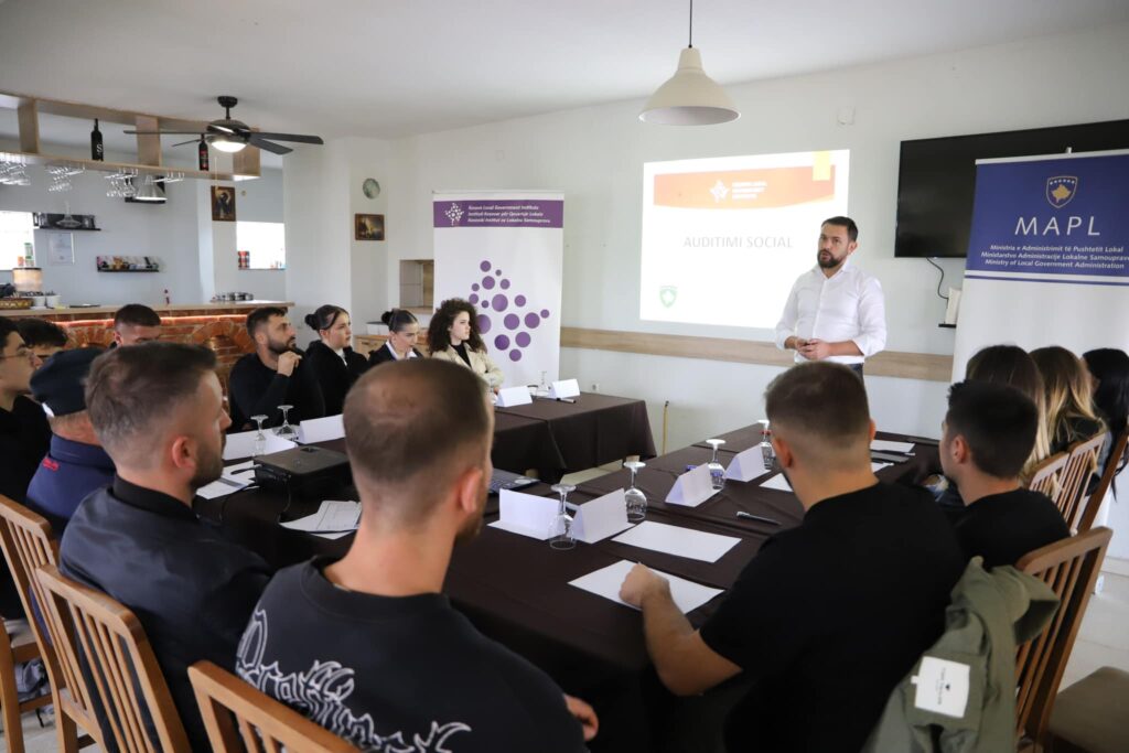 The training for the Social Audit group in Gracanica was conducted.