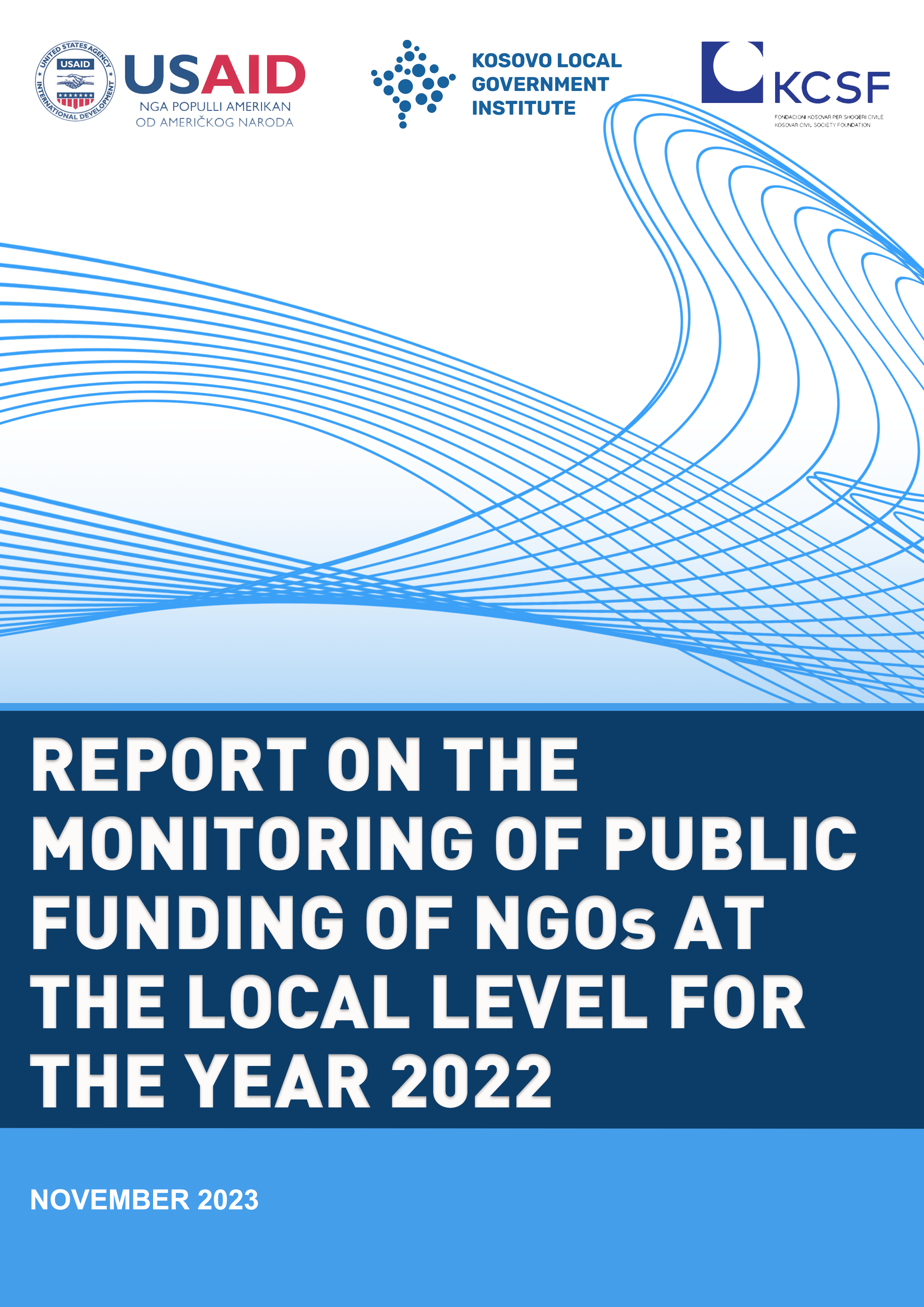 Read more about the article Report on the monitoring of public funding of ngos at the local level for the year 2022