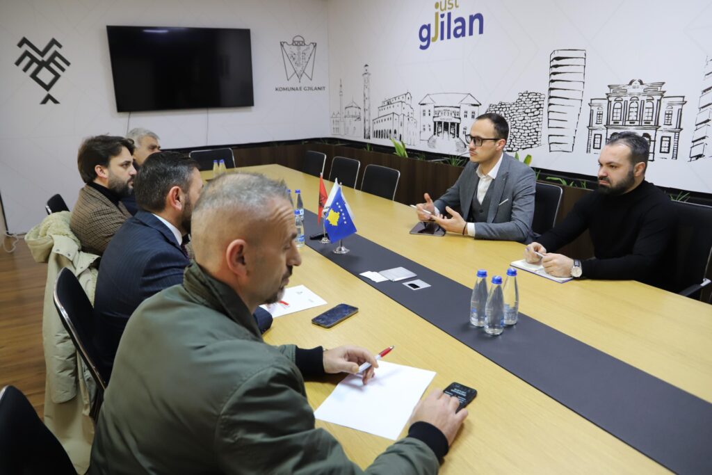 The Social Audit Group held a meeting with the mayor of the Municipality of Gjilan