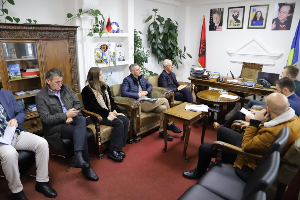 The Social Audit Group held a meeting with the mayor of the Municipality of Dragash
