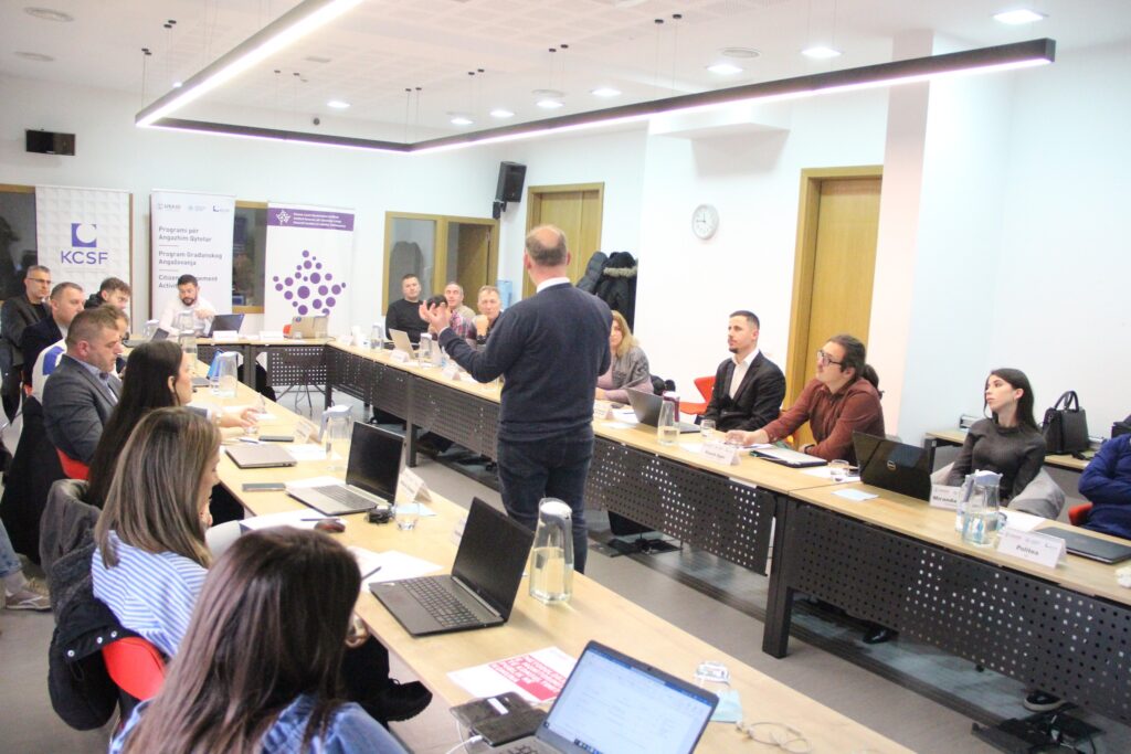 KLGI held a training session with local Non-Governmental Organizations (NGOs)